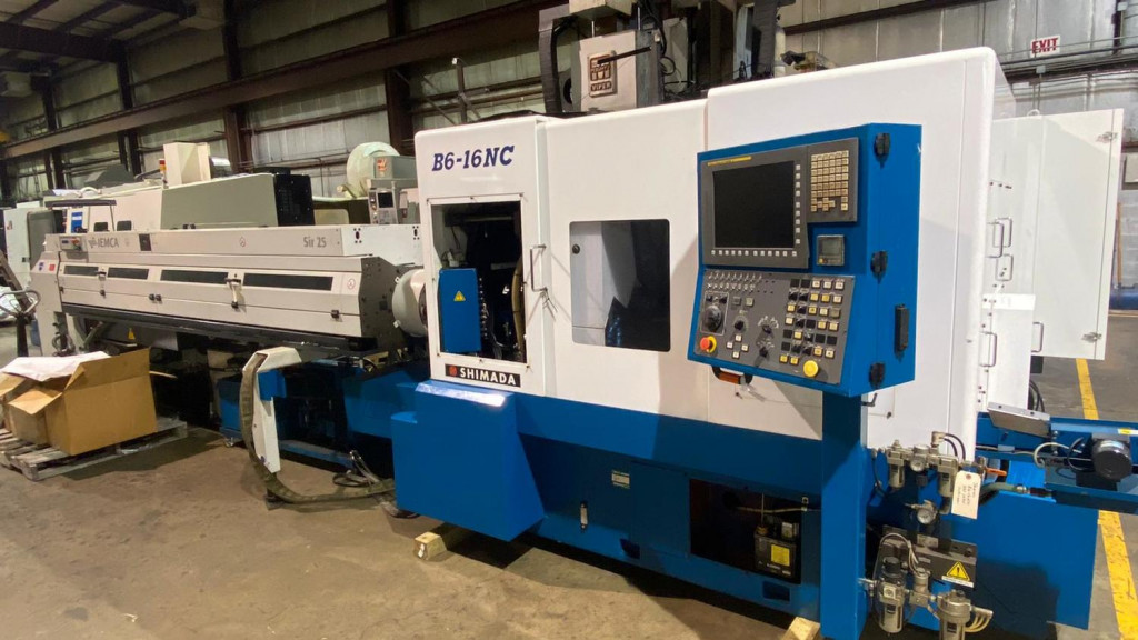 Shimada B6-16NC T -- CNC Multi-Spindle Screw Machine | Used